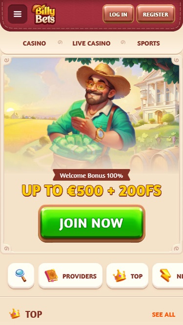 Entdecken Sie die Welt von BillyBets Online Casino